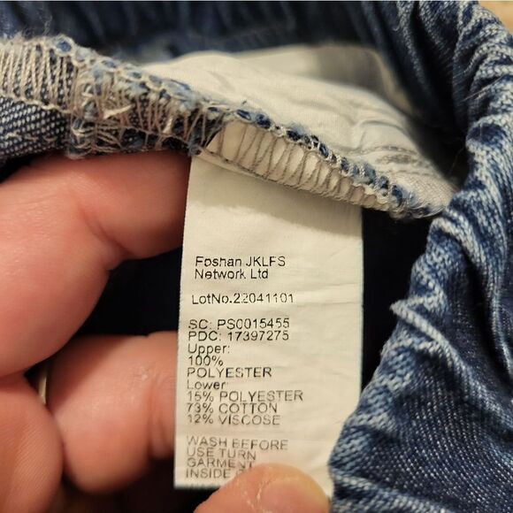 NWT Pat Pat toddler factory distressed jean shorts - Picture 8 of 8